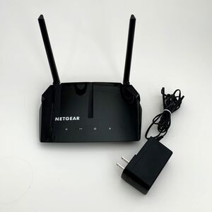 WiFi Router Model R6120 Netgear AC1200 Bundled Power Adapter TESTED